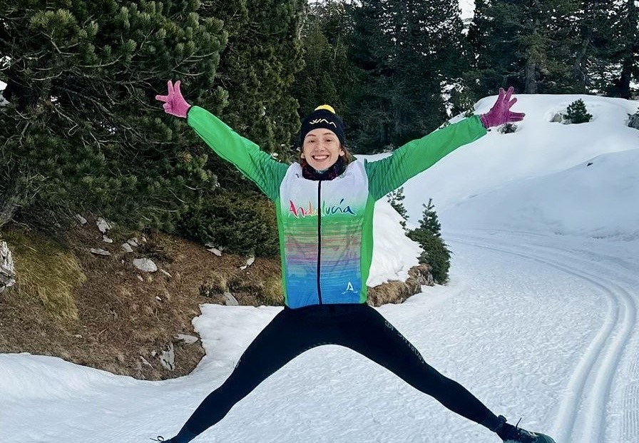 Isabel Acebedo tuvo la oportunidad de disfrutar en esta prueba.