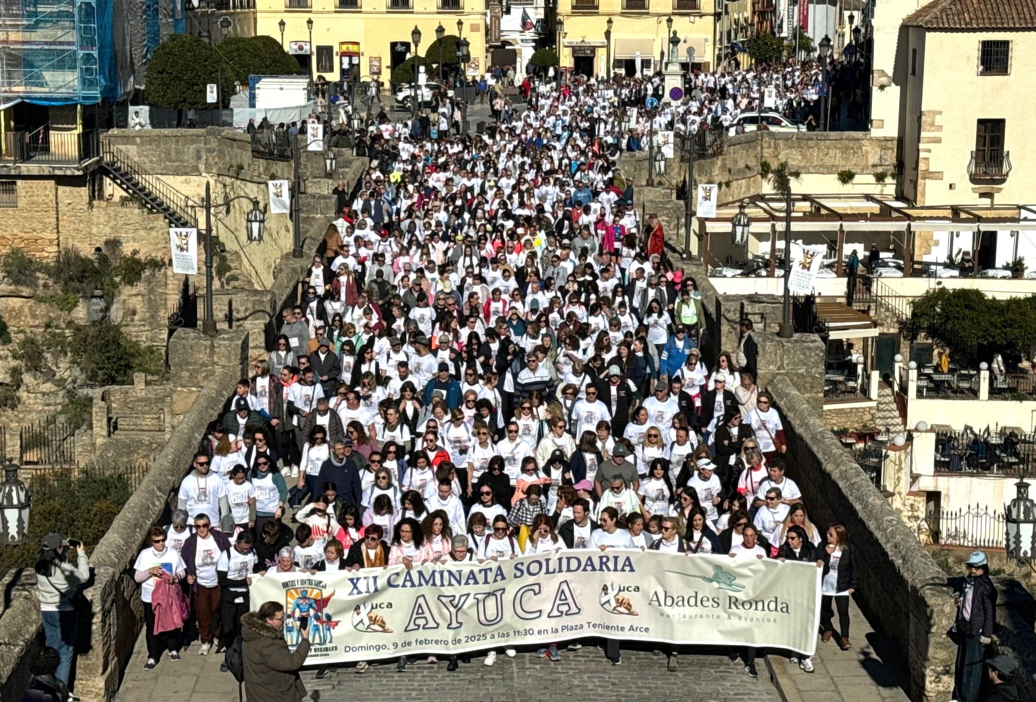 Más de 2.500 personas participan en la XII Caminata Solidaria contra el Cáncer