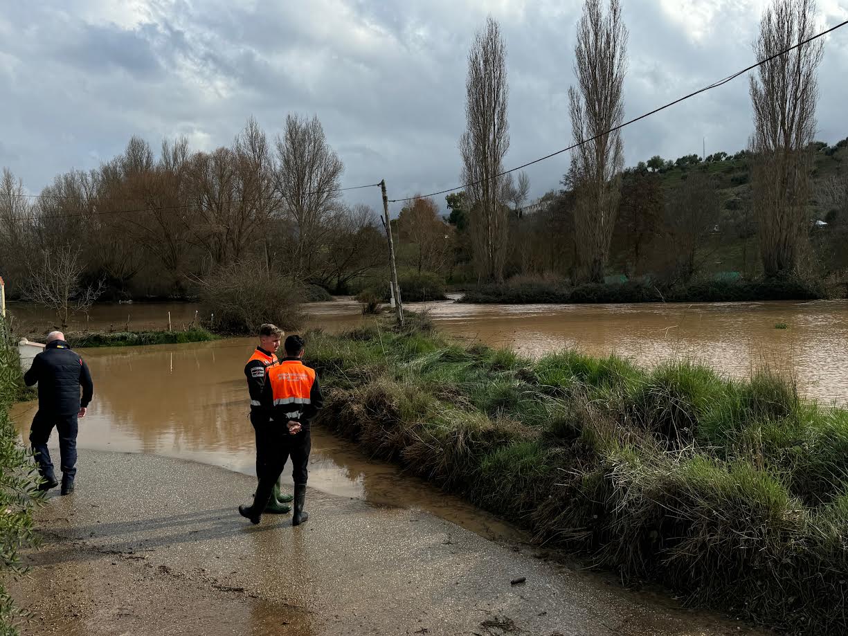 Las lluvias han dejado en la primera quincena de marzo en Ronda 230 litros de agua por metro cuadrado