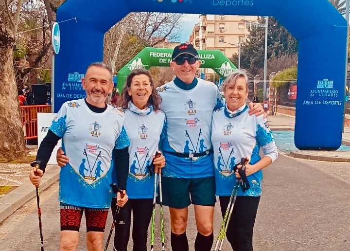 Corredores del club rondeño en una de las pruebas disputadas.