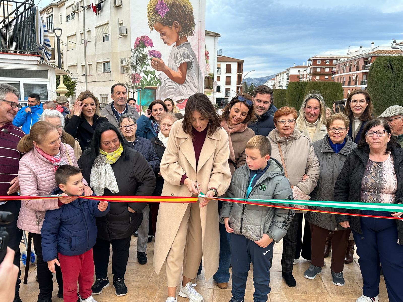 Inauguran la primera fase de las obras de remodelación de la barriada de Las Sindicales