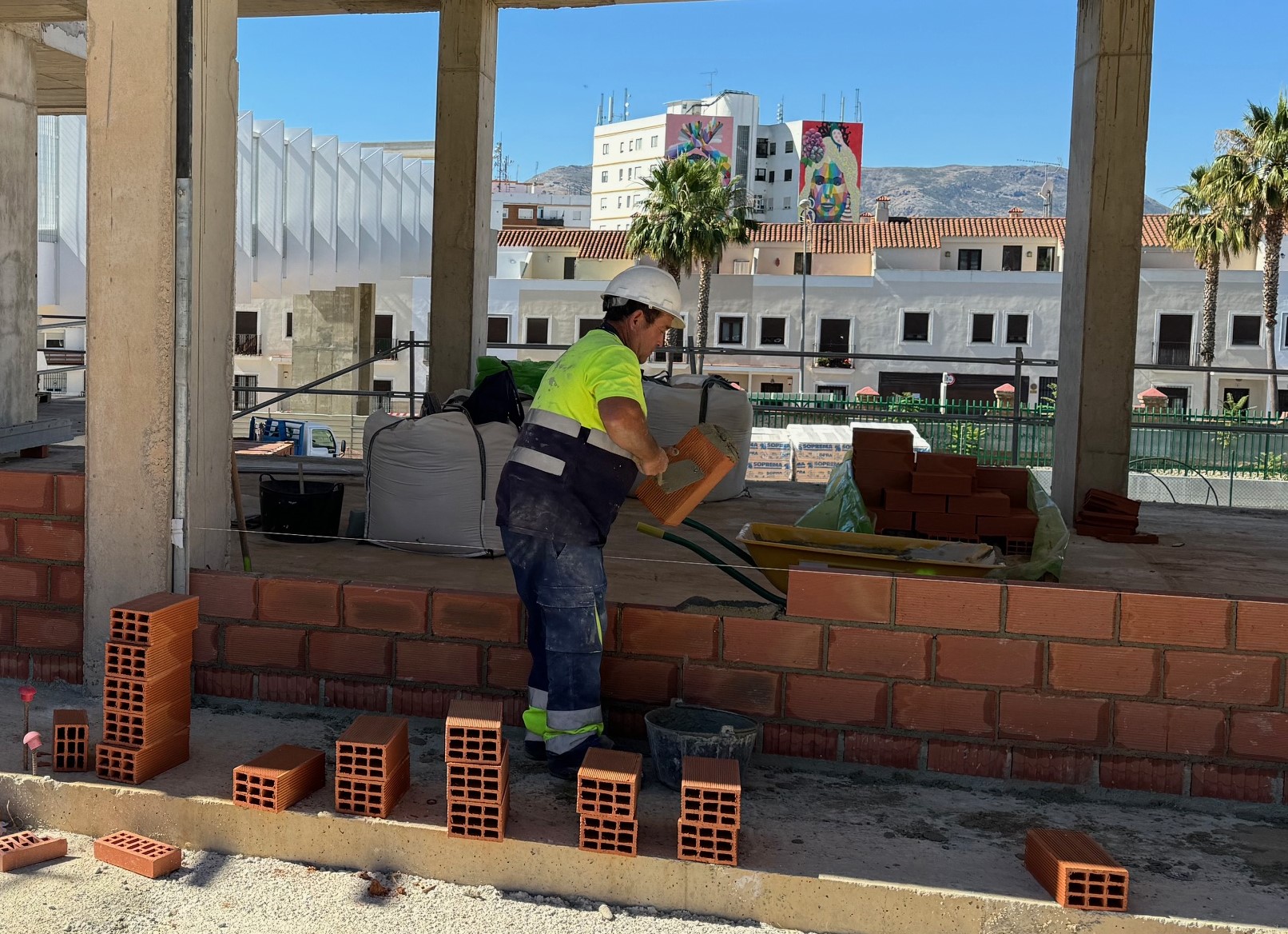 El sector de la construcción ha generado 118 nuevos contratos en febrero.