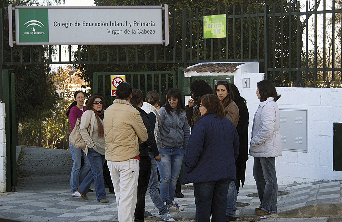 Los hechos denunciados ocurrieron en el colegio Virgen de la Cabeza. Foto Archivo.