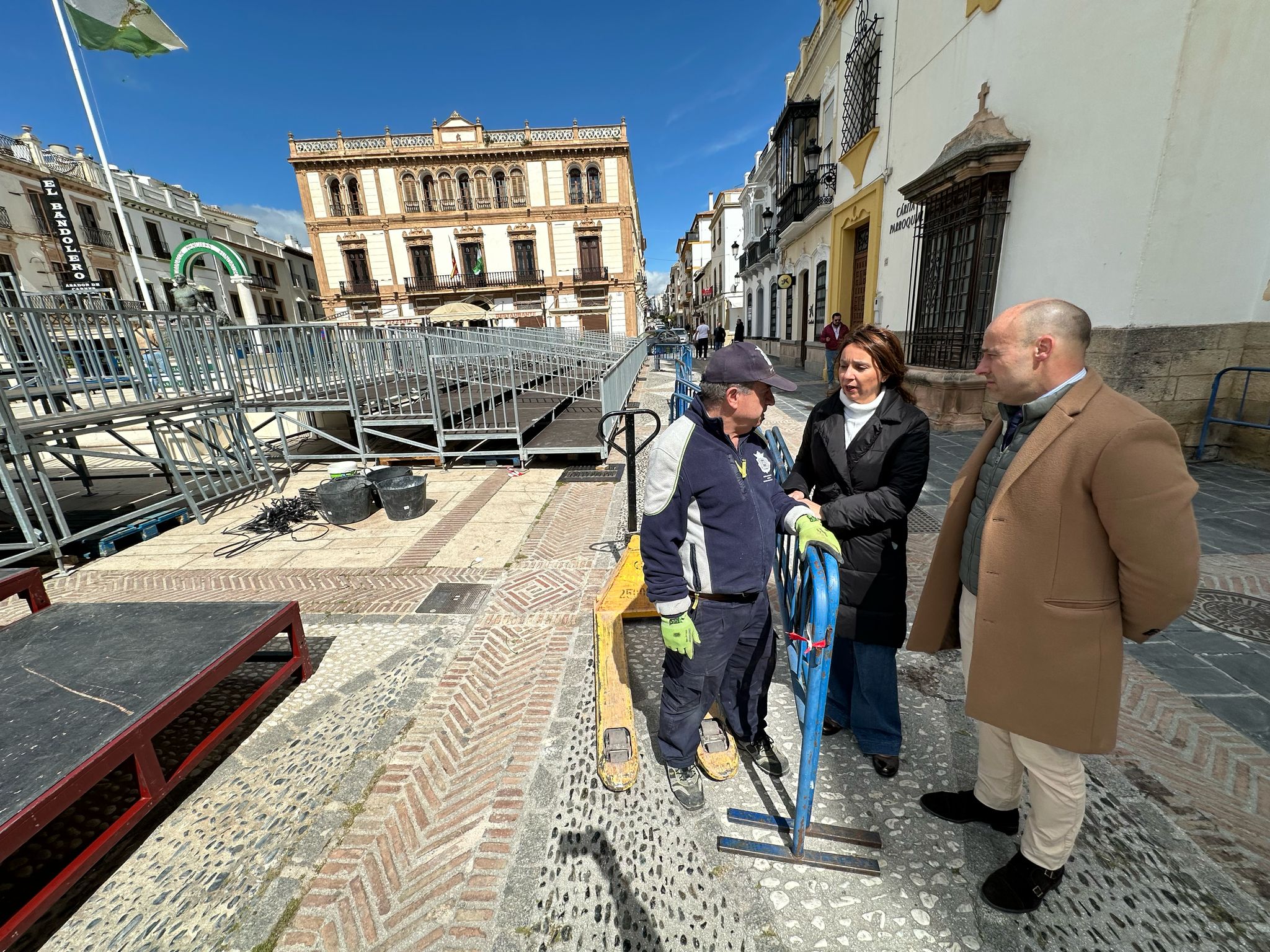 La tribuna se situará un año más en la céntrica plaza del Socorro.