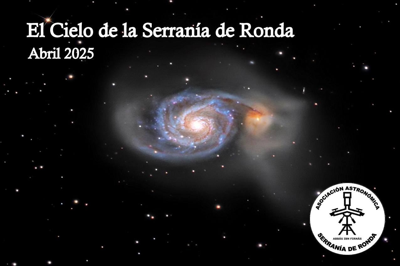 Así estará nuestro firmamento durante este mes de abril. Foto: Javier Caldera.
