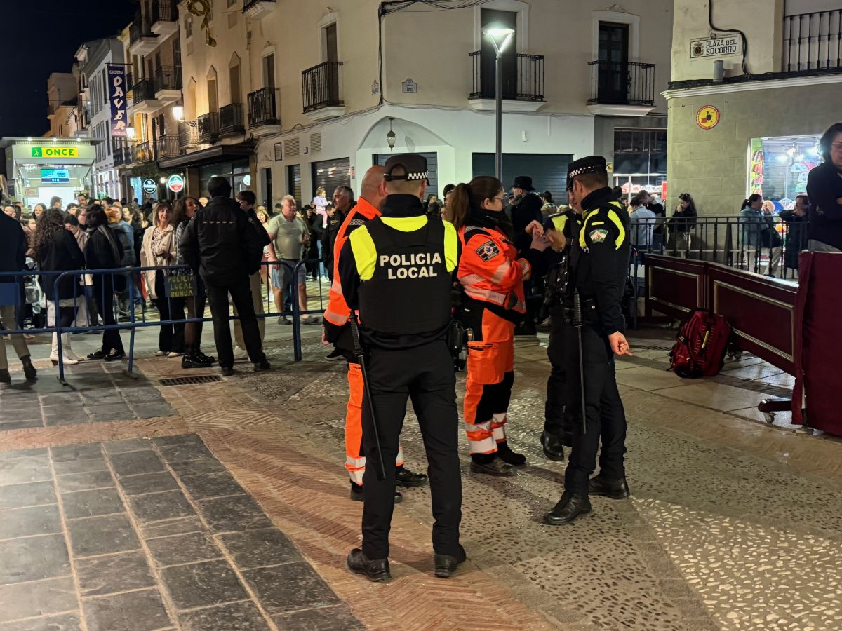 Medio centenar de policías locales participan en el dispositivo de seguridad de Semana Santa