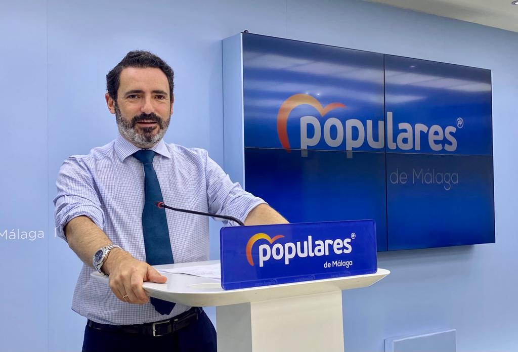 El secretario general del PP de Málaga, José Ramón Carmona