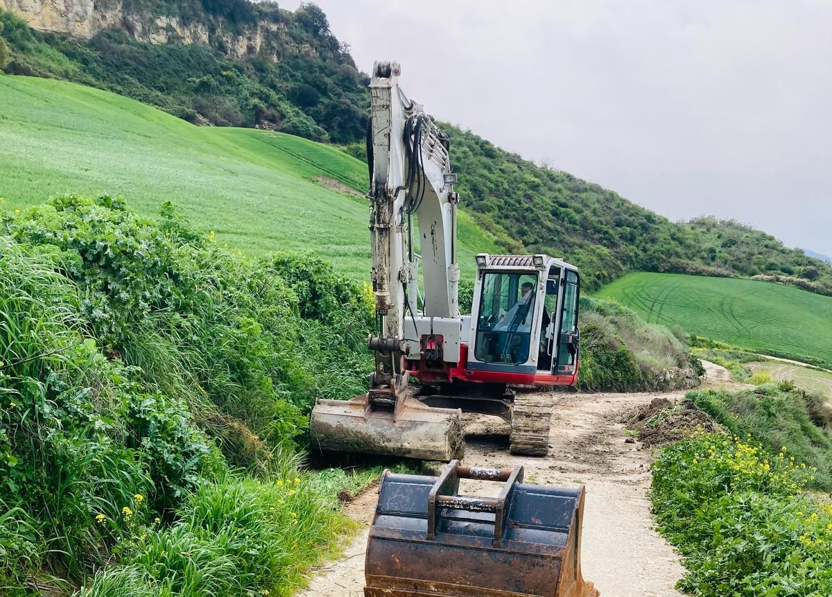 El Ayuntamiento abre el camino Ronda-Montecorto para que los agricultores y ganaderos puedan acceder a sus explotaciones