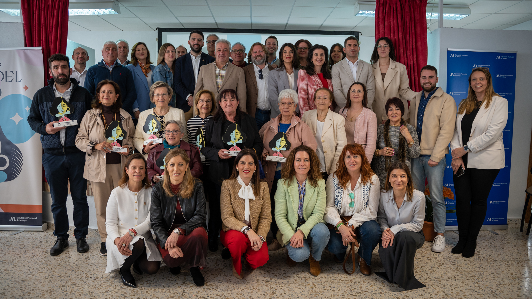 La Diputación celebra en Jubrique la gala de la Mujer del Año 2025