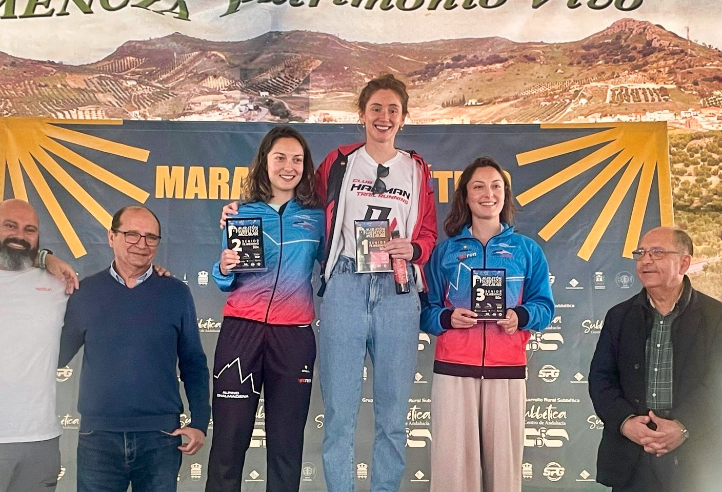 Isabel Acevedo logró ser la ganadora absoluta femenina de la prueba.