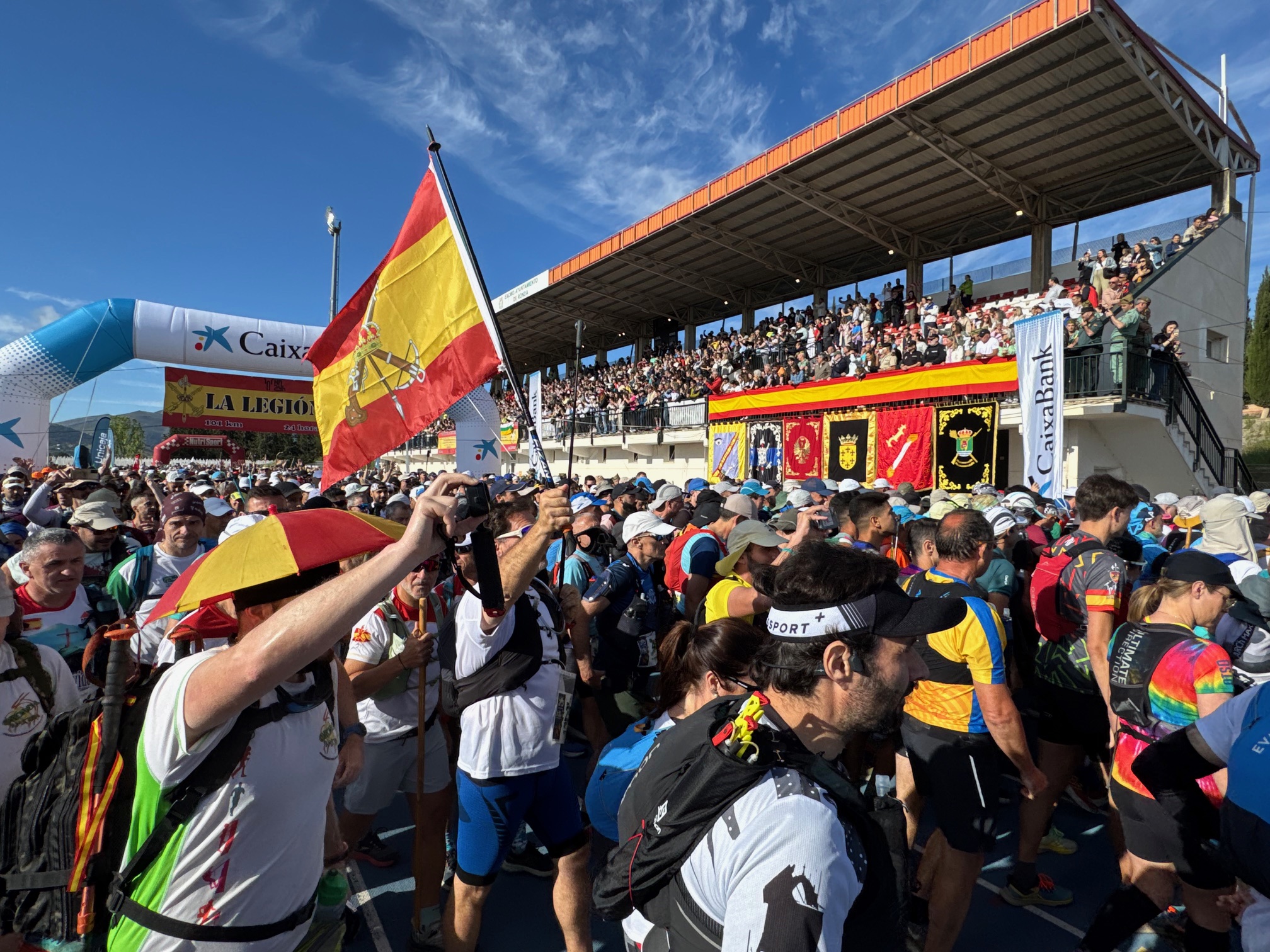 El ambiente deportivo ha sido un año más extraordinario en la salida de la carrera.