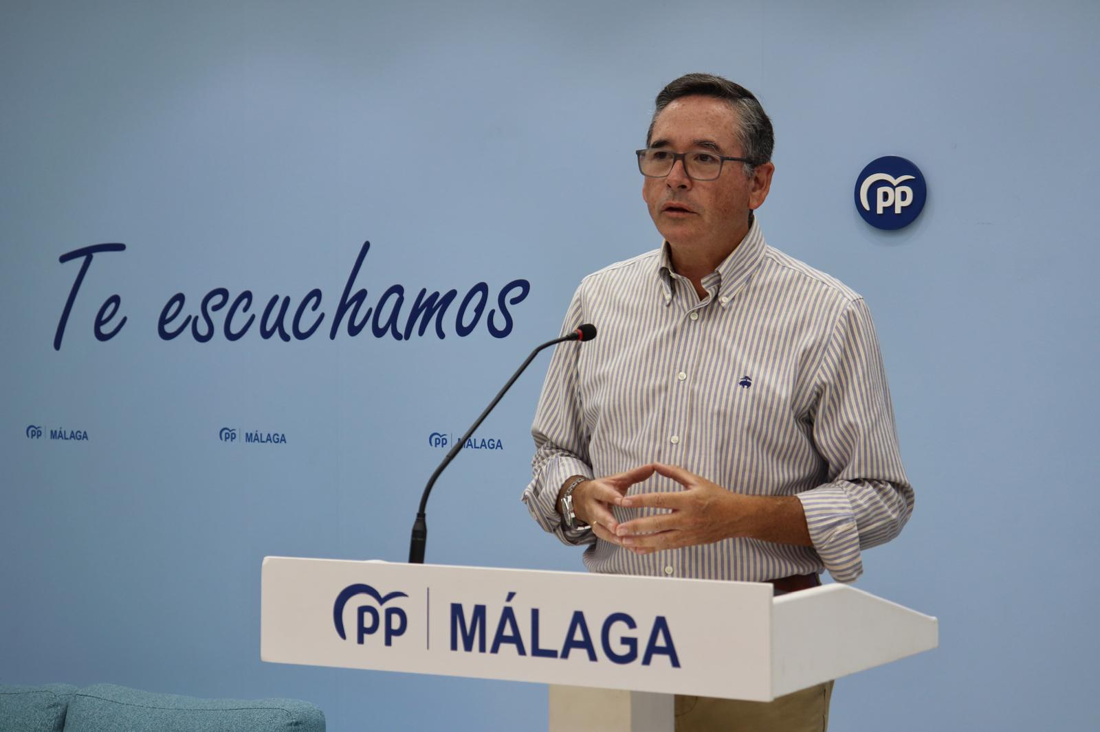 Daniel Castilla podrá ser elegido de nuevo parlamentario andaluz al ocupar el puesto 11 en la lista del PP de Málaga