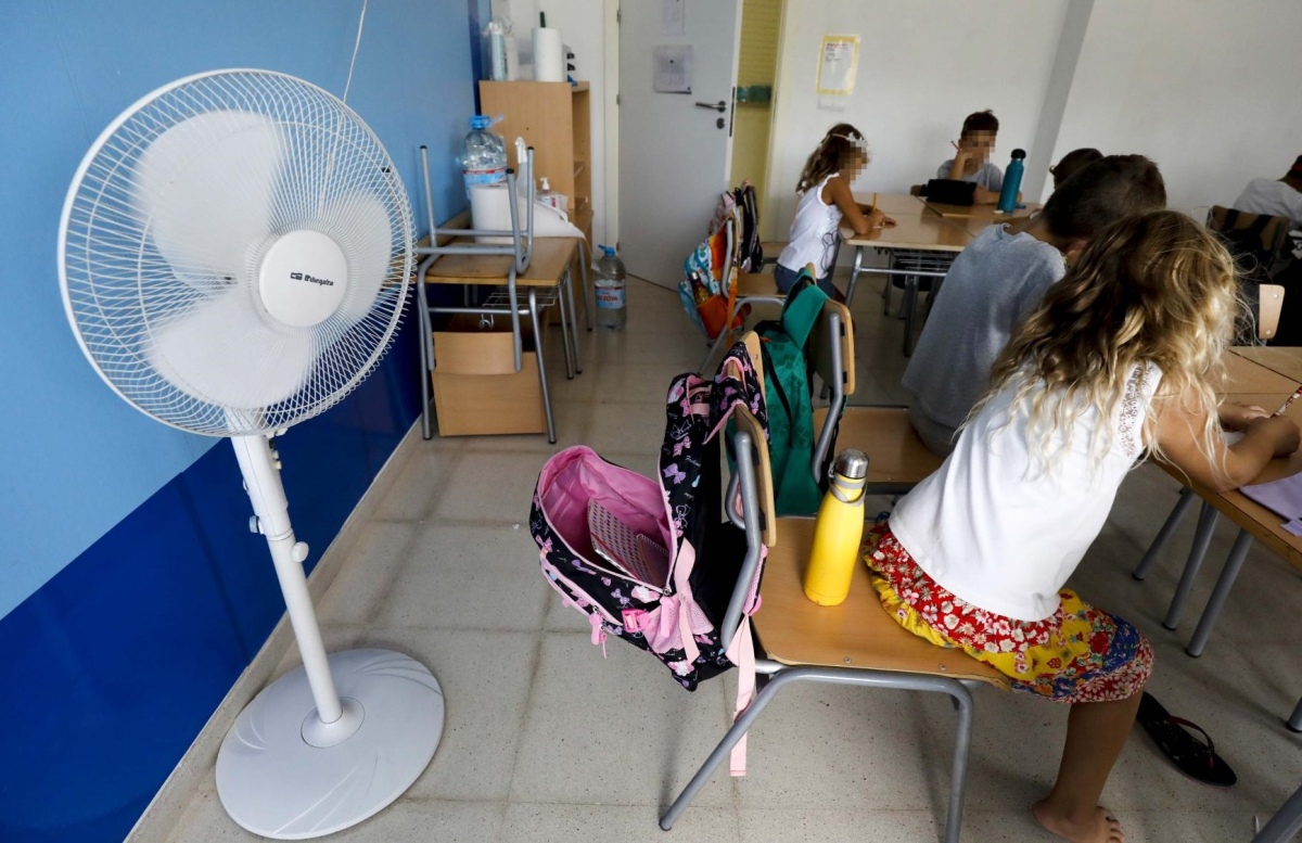 Los colegios andaluces podrán adelantar la salida de los alumnos cuando haga mucho calor