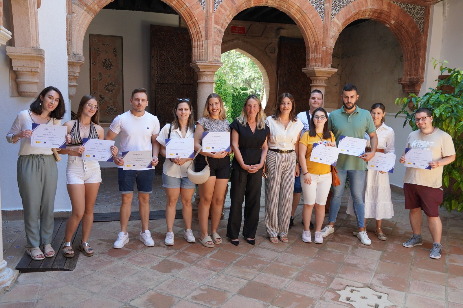Finaliza el curso de Educación e Interpretación Medio Ambiental en el que han participado 15 jóvenes rondeños