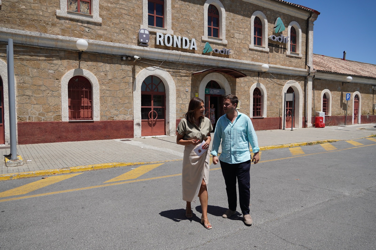 Maripaz Fernández reclama al Gobierno central que devuelva a Ronda las comunicaciones que tenía por ferrocarril