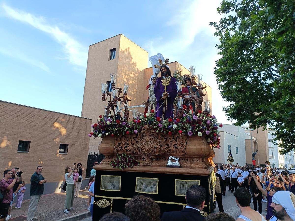 Procesión extraordinaria del Prendimiento con motivo del XXV aniversario de la bendición de su titular