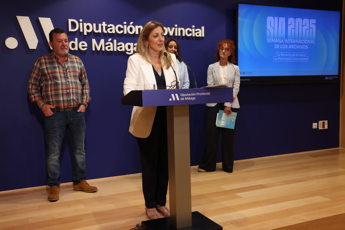 L presentación de las jornadas se ha desarrollado en la Diputación Provincial de Málaga.
