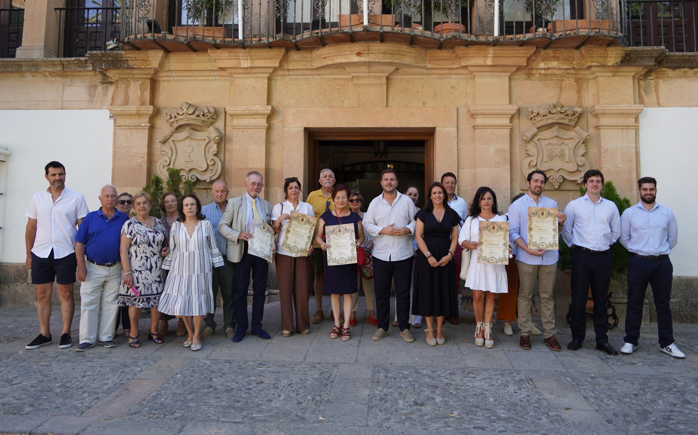Los premios se han entregado hoy en el Ayuntamiento.