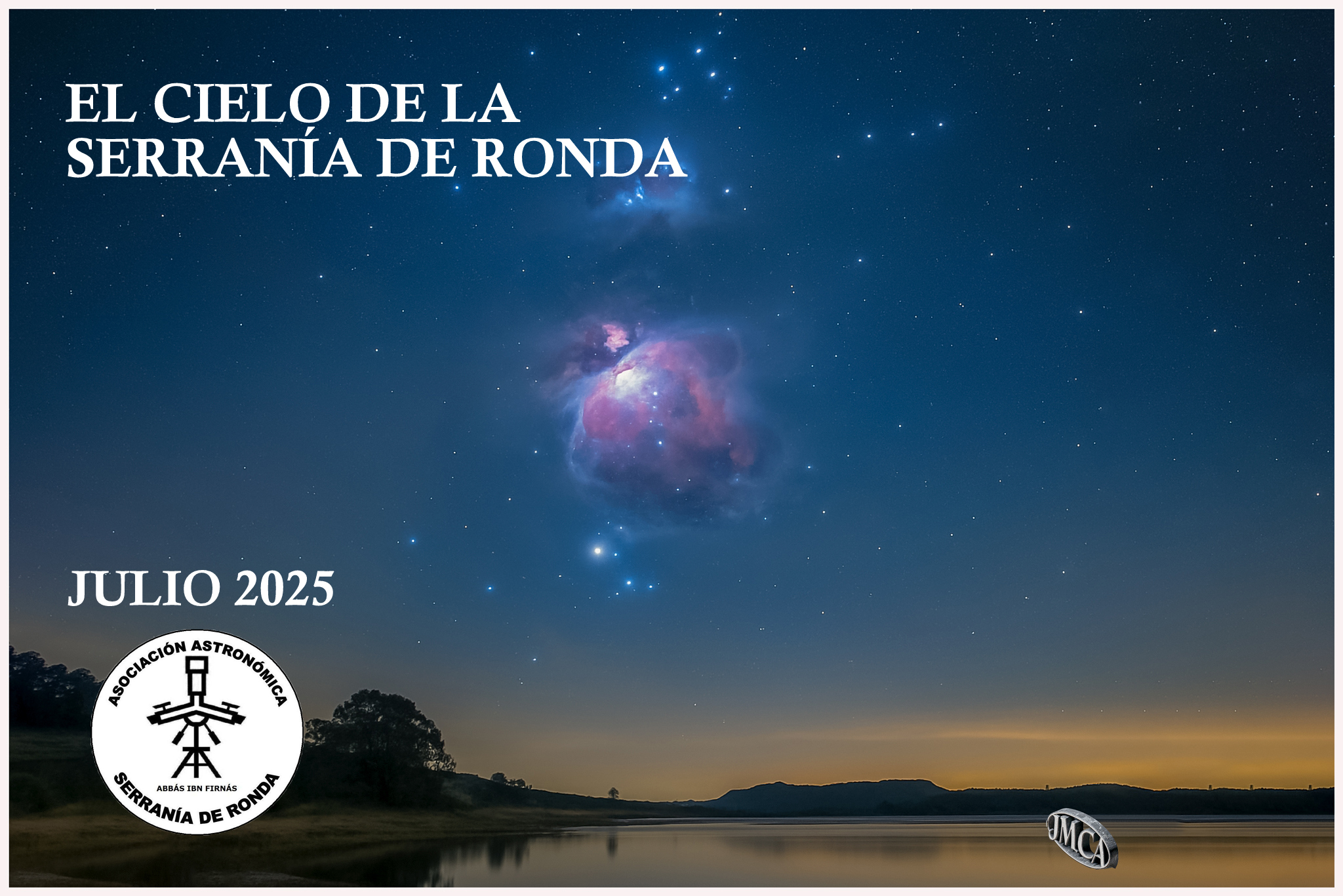 El cielo de Ronda durante este mes de julio.