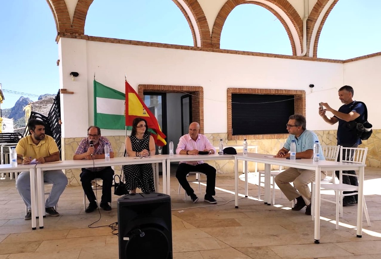Momento del Pleno extraordinario celebrado este miércoles en Benaoján.