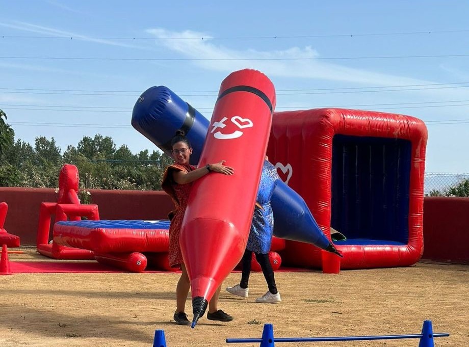 Los simpáticos juegos se mantendrán en las instalaciones deportivas de El Fuerte.