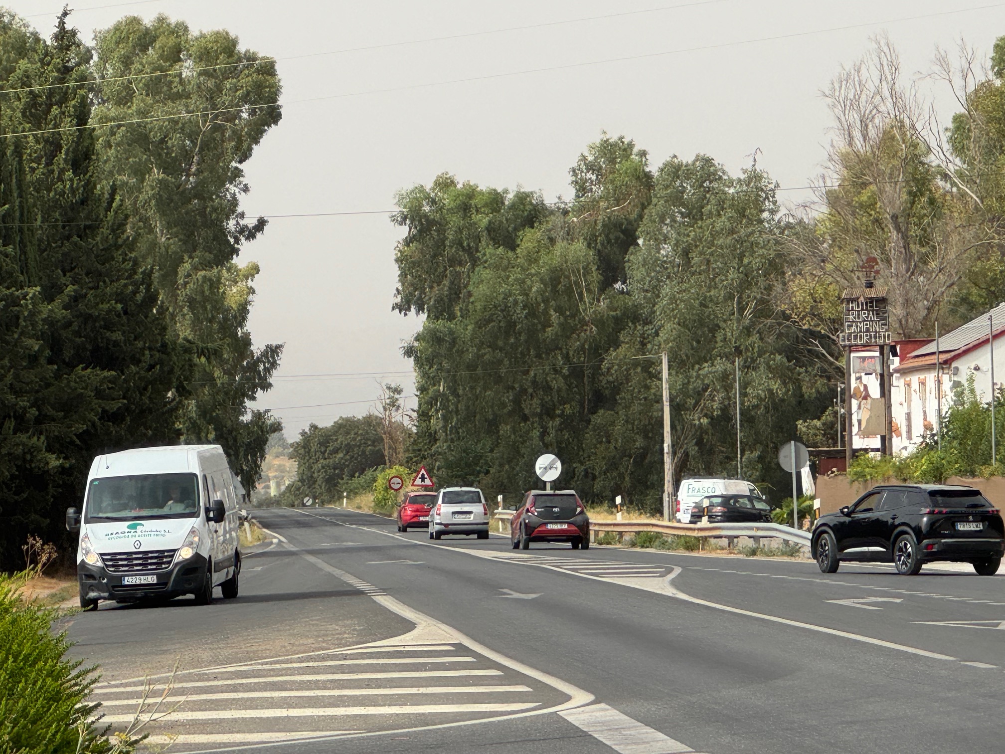 Las nuevas rotondas se situarán juntro a la urbanización de Los Pinos y del Cerro del Almenmdro.