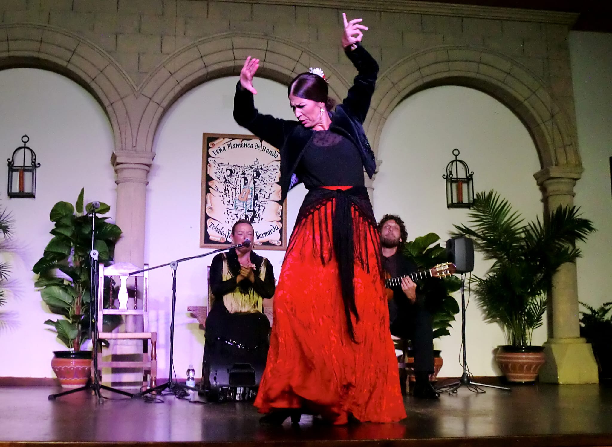 La Peña Flamenca vivió una gran velada de cante y de baile.