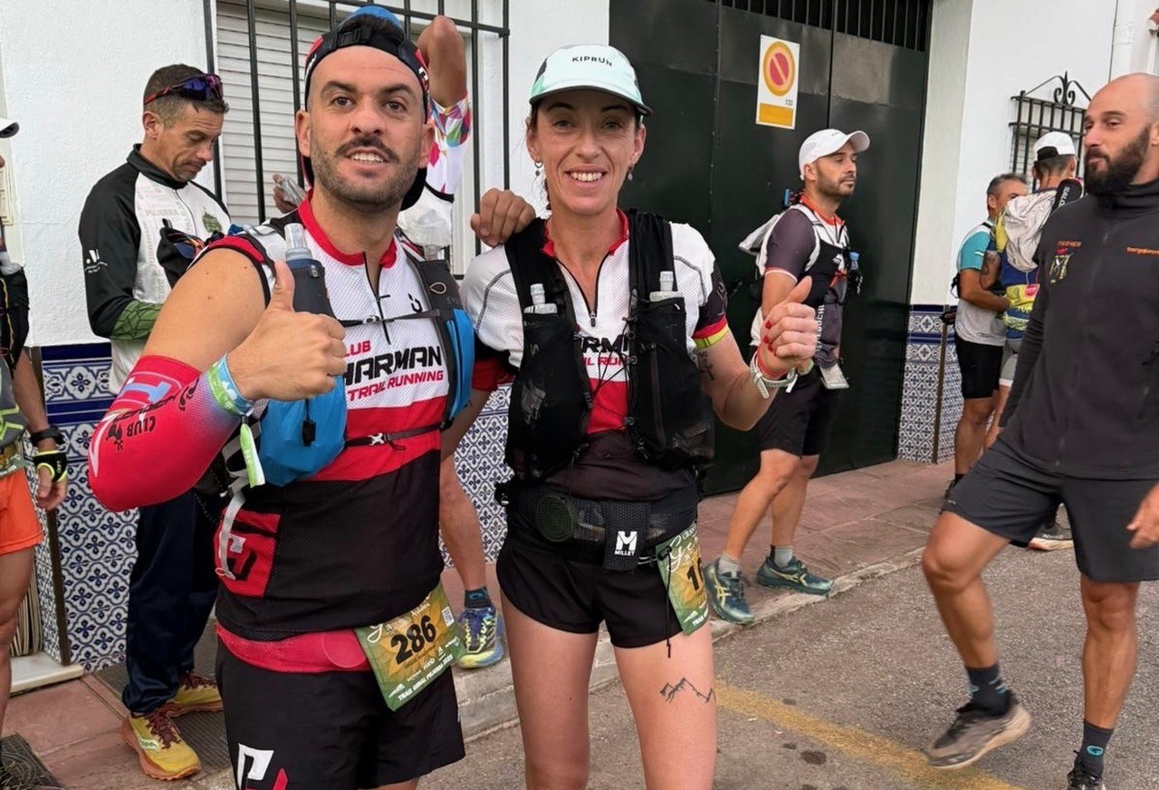 Corredores del Club Harman disputaron la Gran Vuelta Valle del Genal y la Trail de Cuevas del Becerro