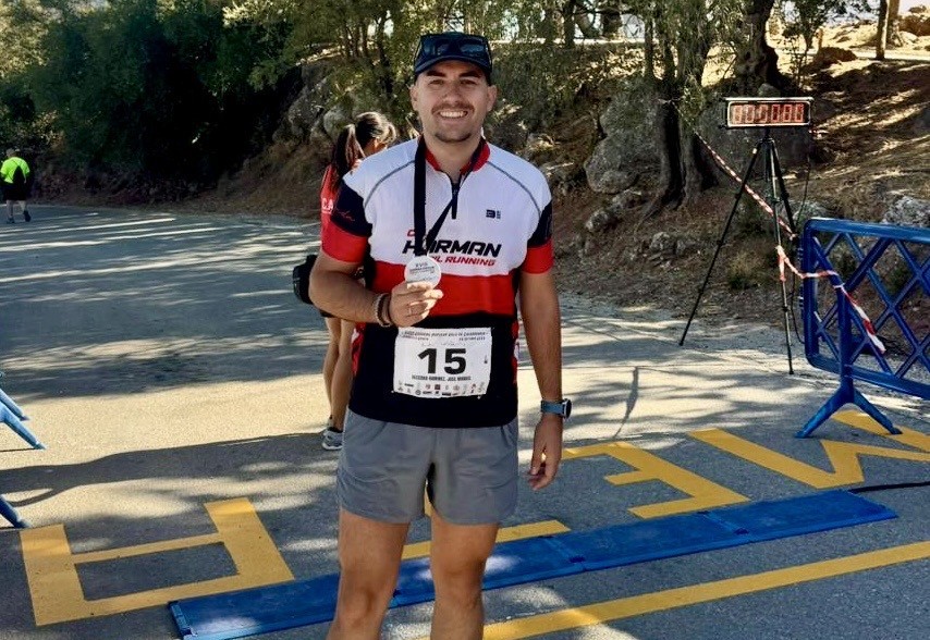 José Manuel Becerra quedó primero en Casabermeja en la categoría absoluta.