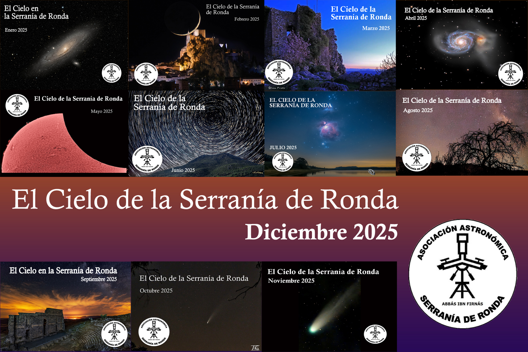 El cielo de Ronda en diciembre: llega la mejor superluna del año