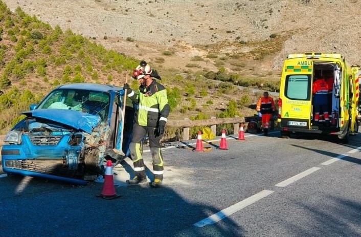 El siniestro ha tenido lugar en el término municipal de Alpandeire. Foto: CPB.