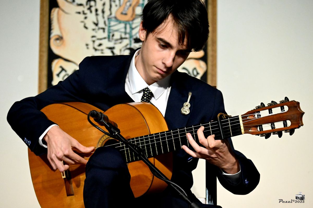 Ivan Román González 'El Pimientito' en un momento de su actuación.