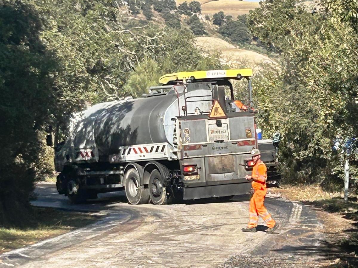 Los trabajos de mejora ya se han terminado en este tramo de carretera.