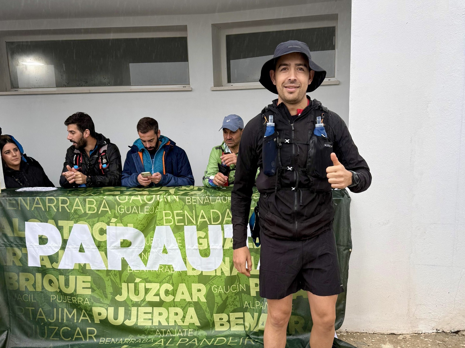 Uno de los corredores rondeños en la prueba del Valle del Genal.
