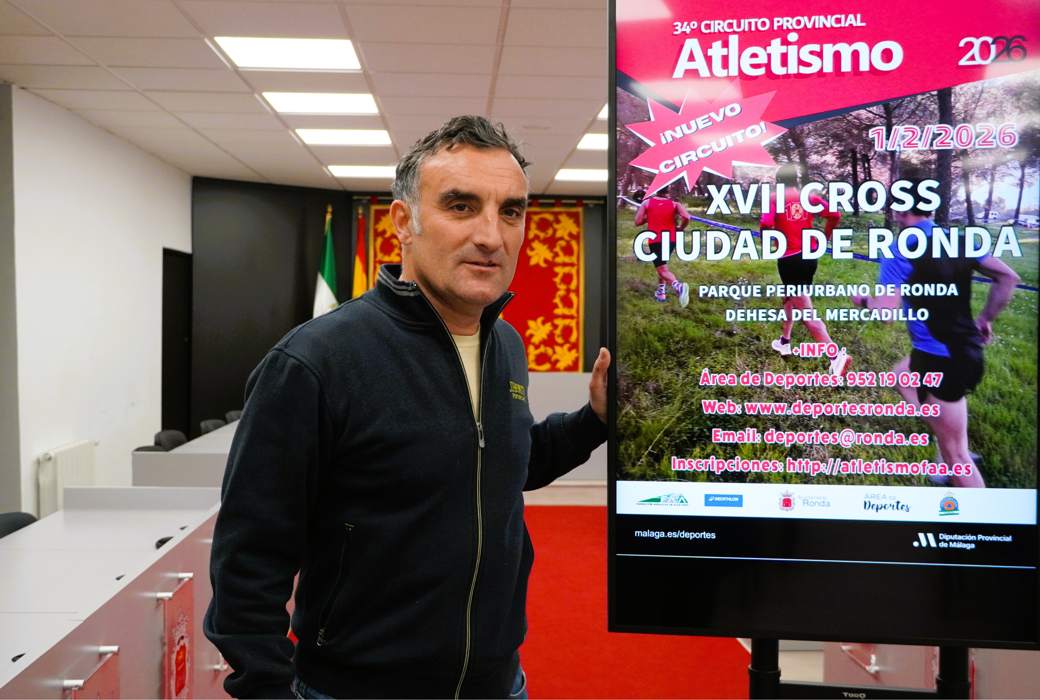 El concejal de Deportes ha dado a conocer hoy las características de la prueba.