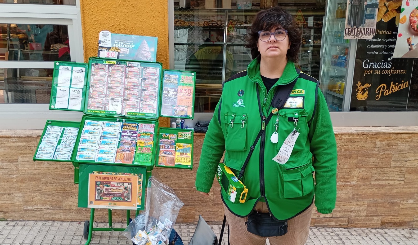 La ONCE reparte en Ronda 350.000 euros con diez cupones premiados