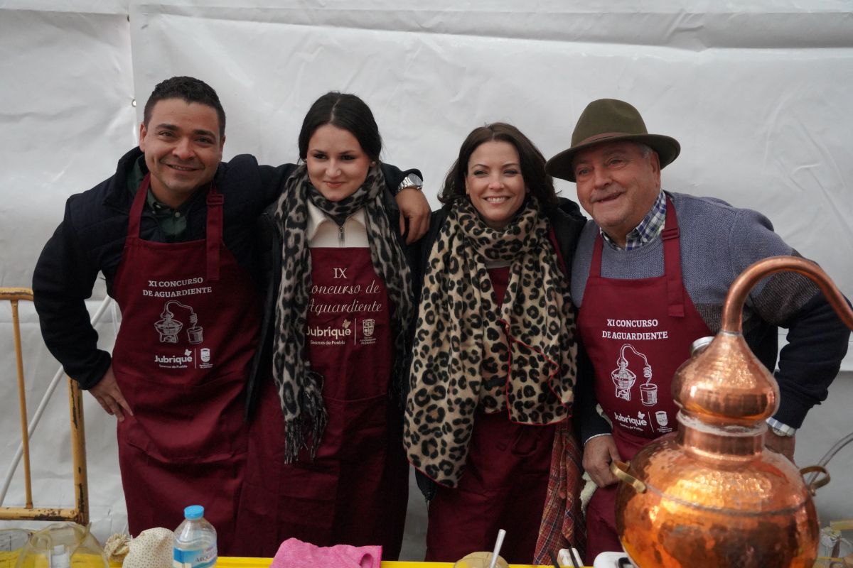 Jubrique celebró con un gran ambiente la XI edición de su Concurso de Aguardiente