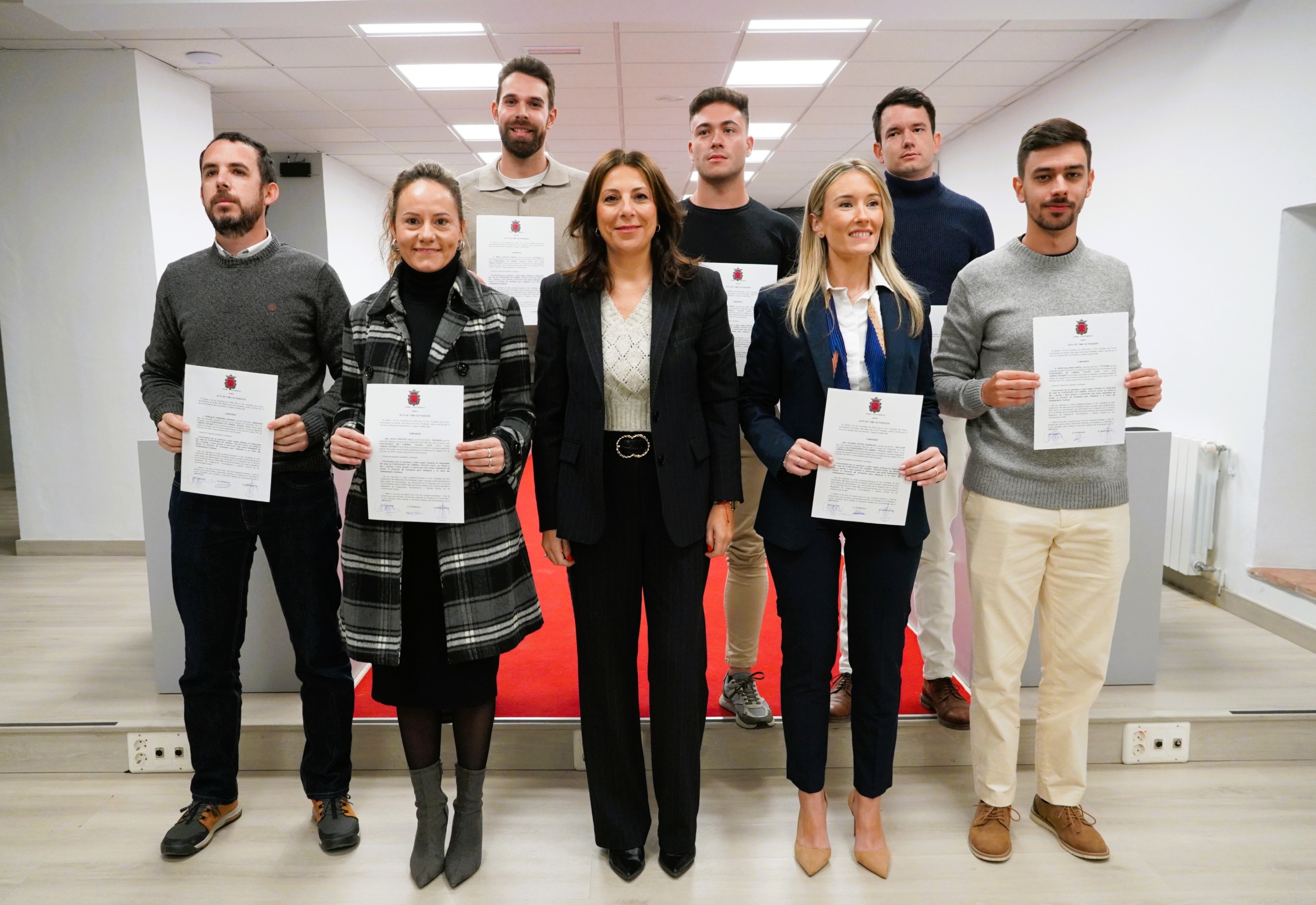Hoy han tomado posesión del cargo los nuevos agentes de la Policía Local.