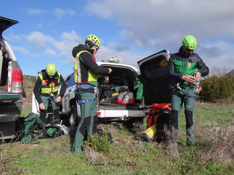 Imagen de archivo de un Grupo de Rescate e Intervención en Montaña de la Guardia Civil.