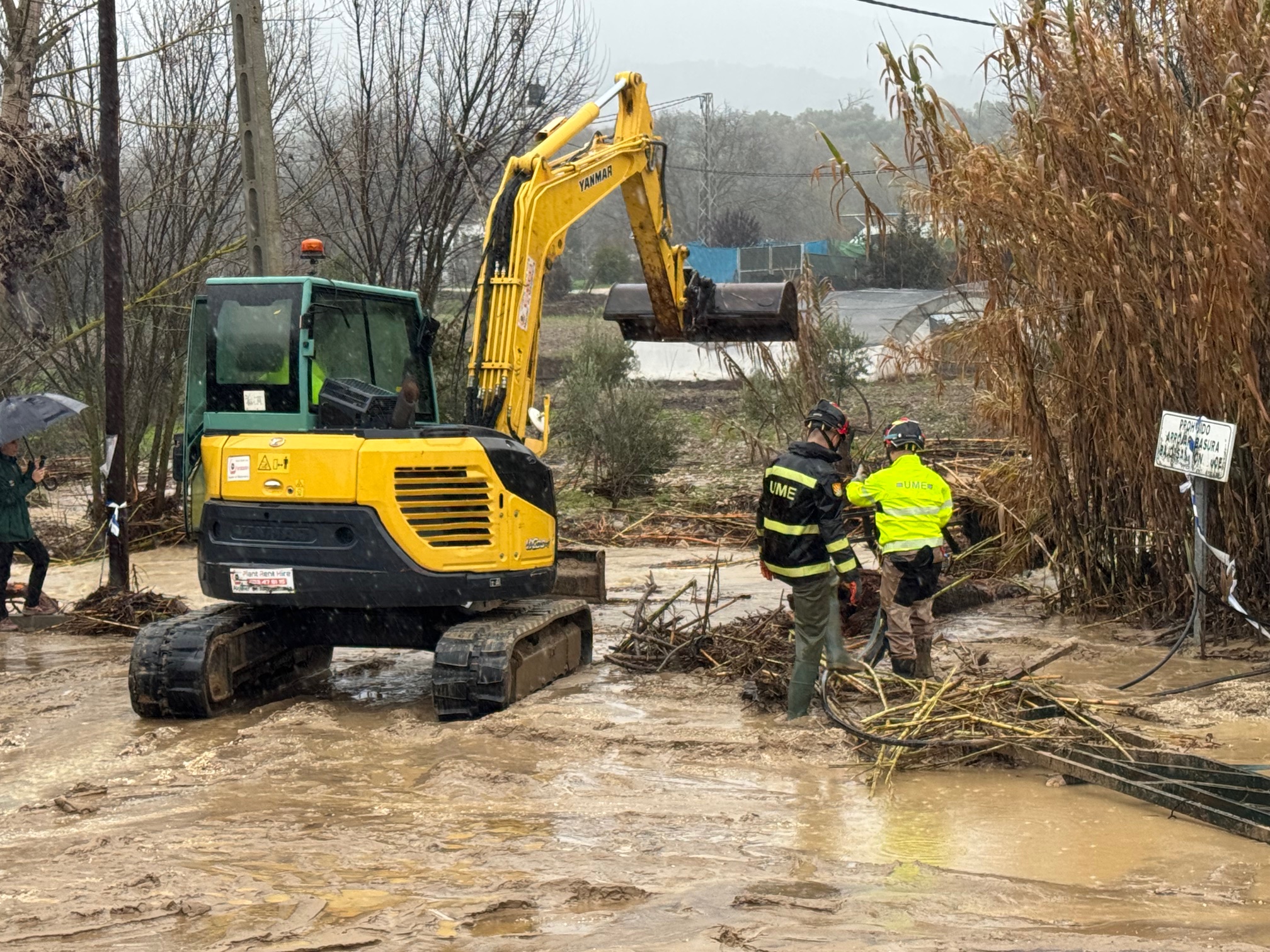 Los rondeños desalojados por el tren de borrascas podrán recibir una compensación económica
