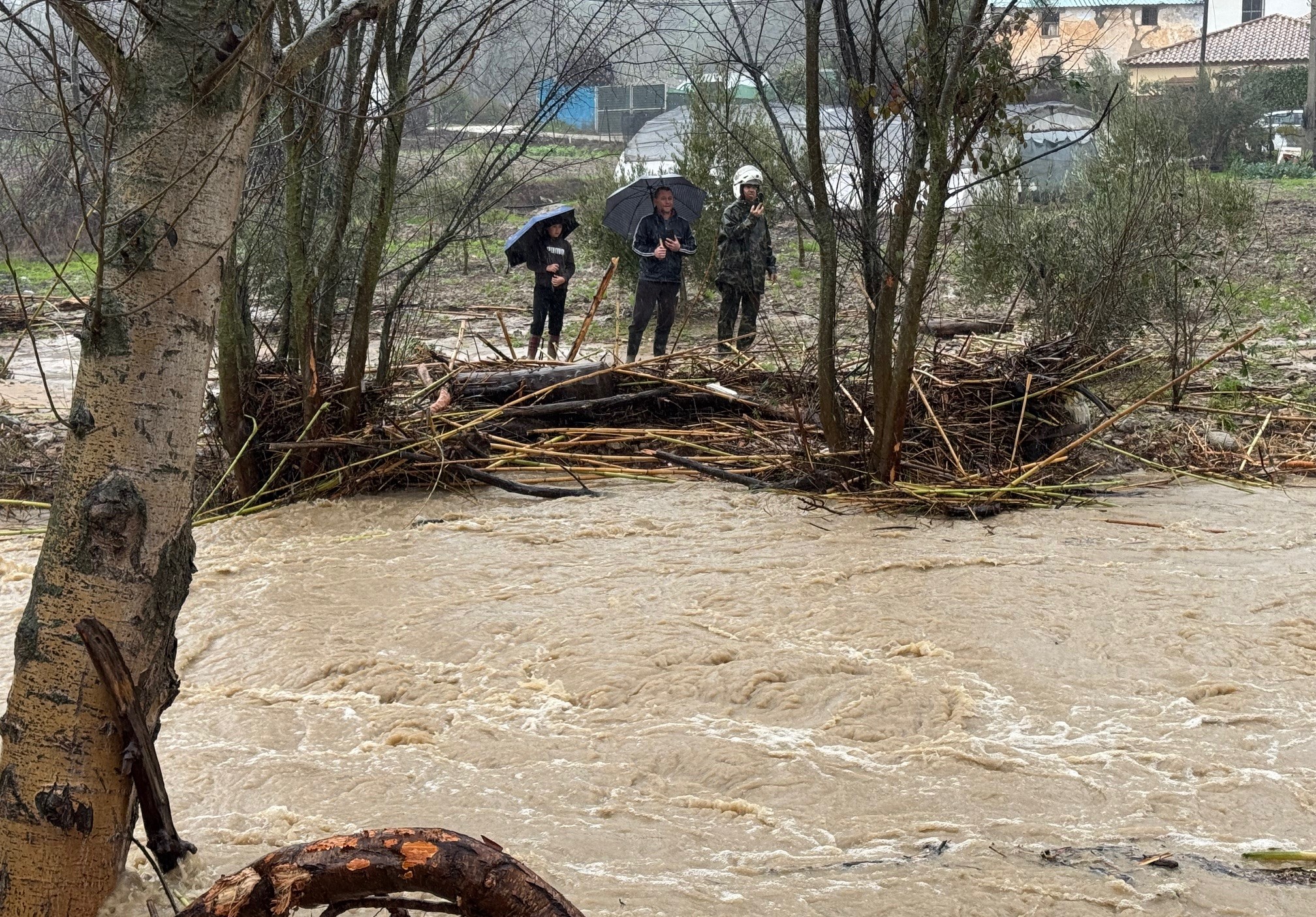 Los cauces de los ríos y de los embalses están muy elevados por las intensas lluvias.