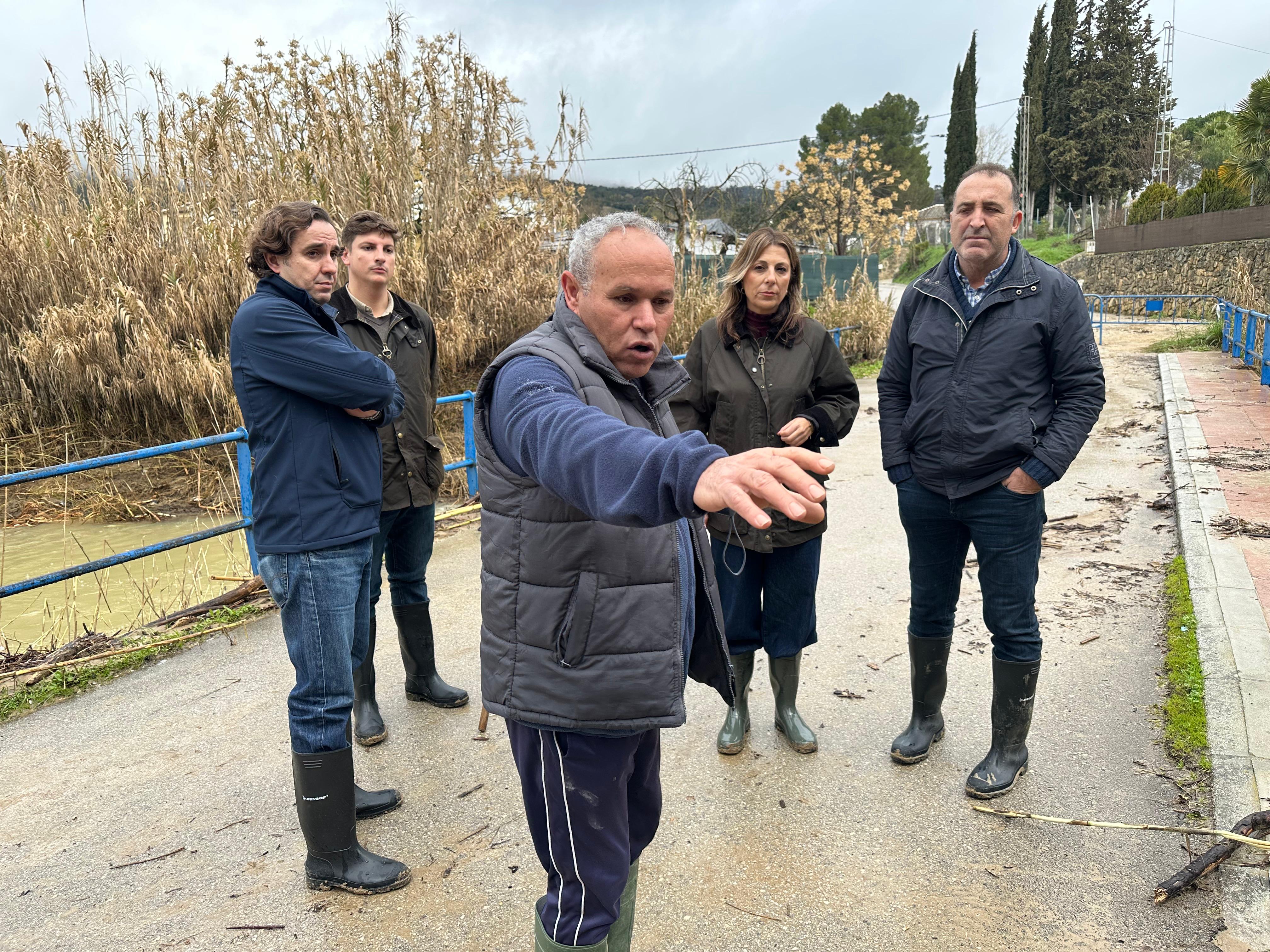 Los daños causados por el temporal en el término de Ronda alcanzan el millón de euros
