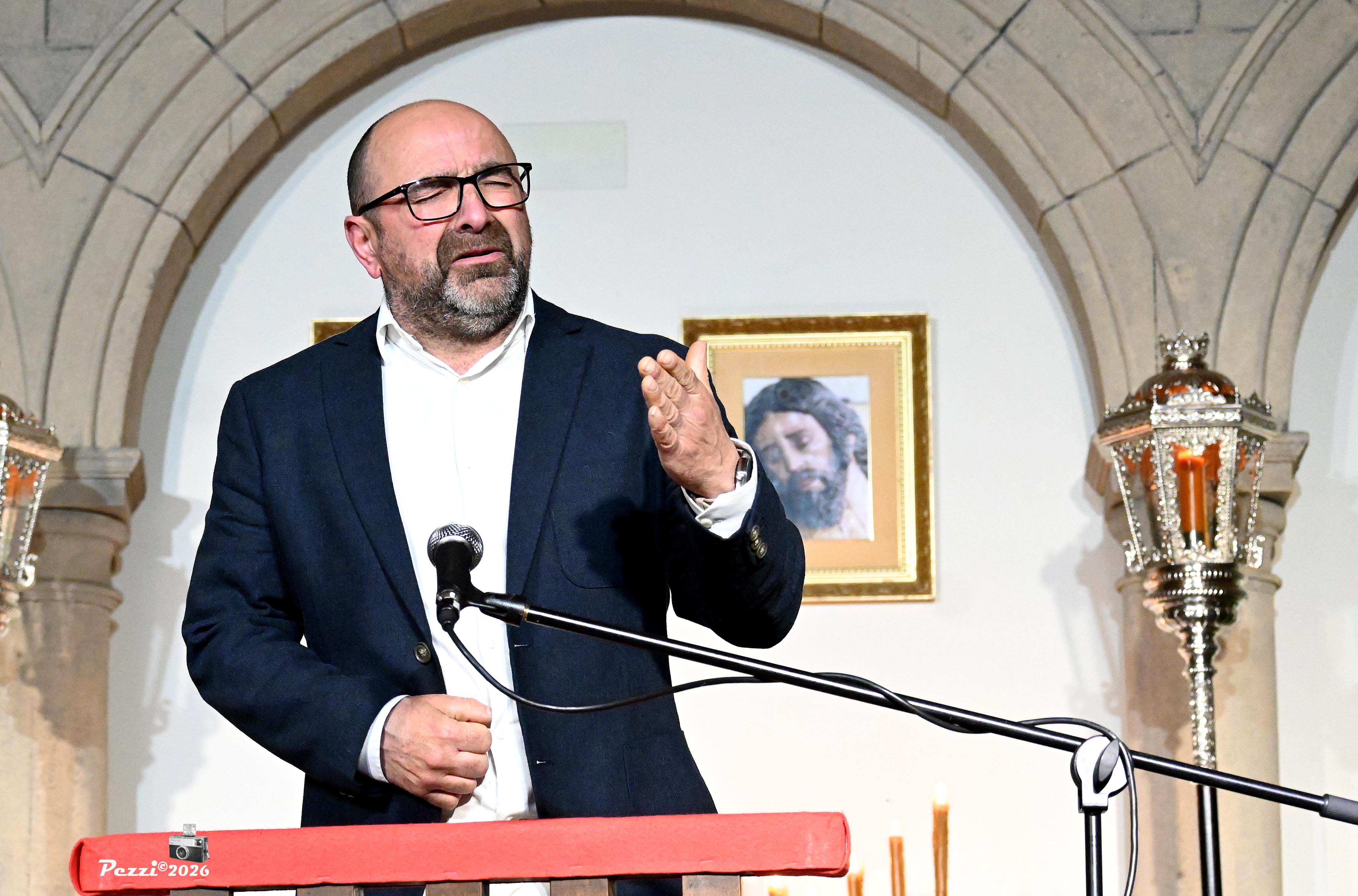 Antonio Nieto Fernández es uno de los saeteros finalistas. Foto Pezzi.