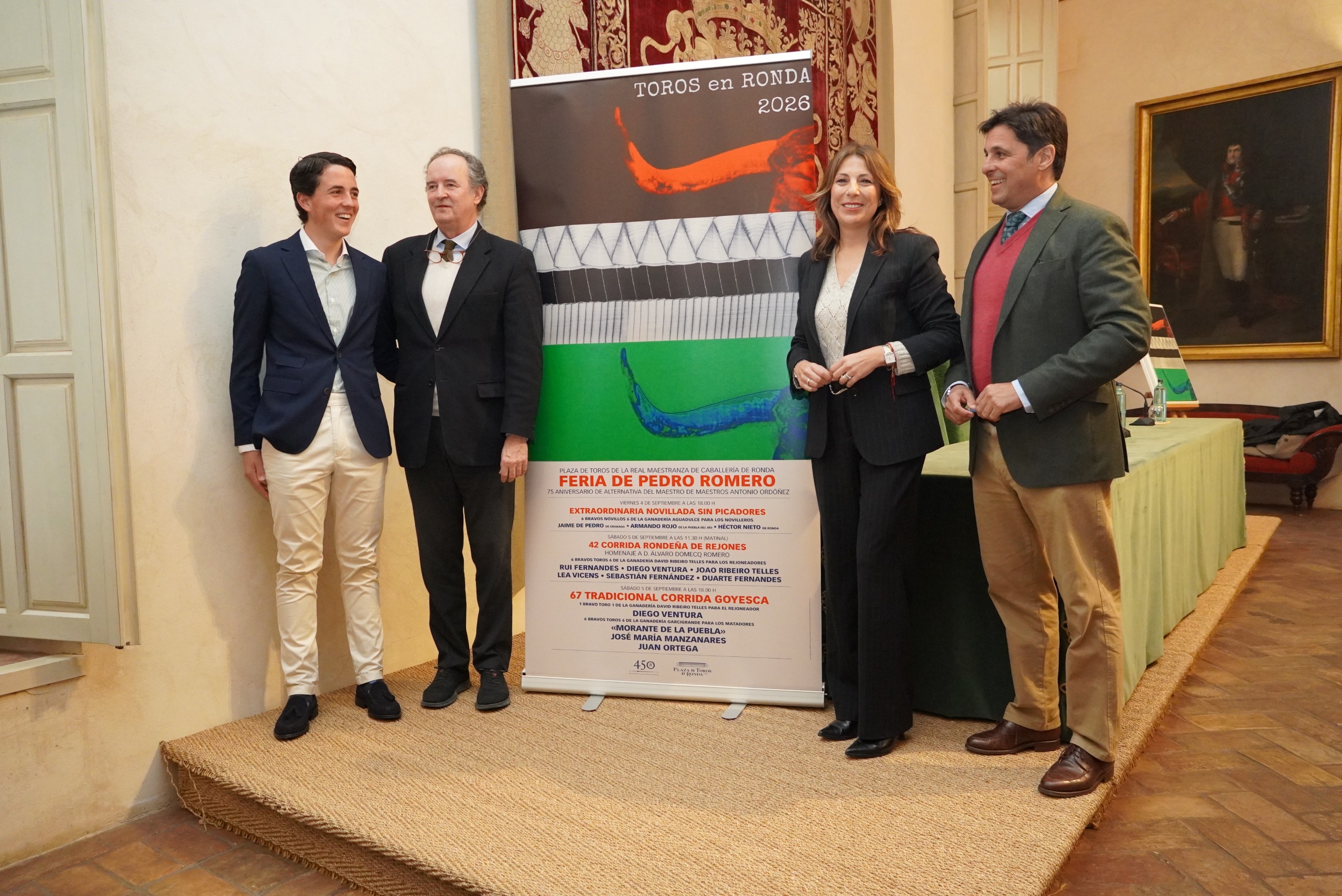 Ronda recupera este año la corrida Goyesca con la presencia de Morante de la Puebla, José María Manzanares y Juan Ortega