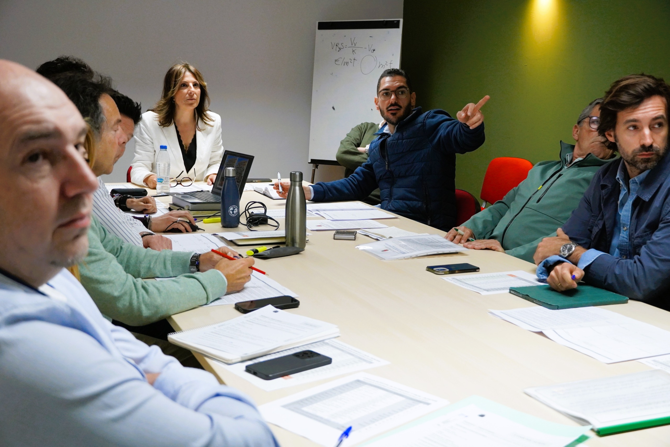 Imagen de la última reunión de la Comisión Municipal de Patrimonio.