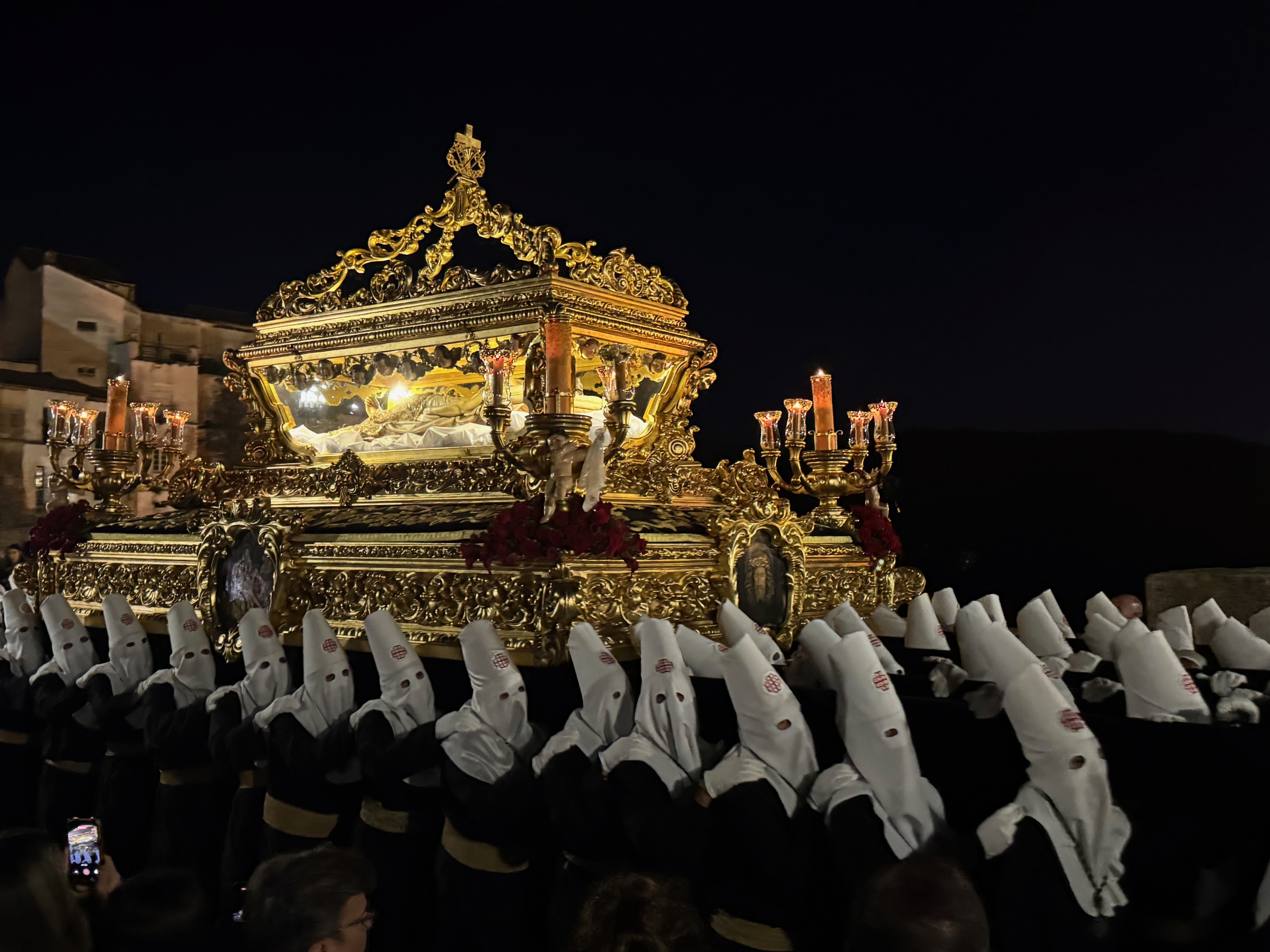 Viernes Santo espectacular en Ronda con Las Angustias, Santo Entierro y La Soledad