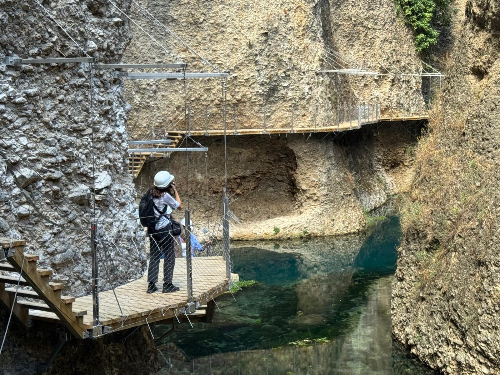 El Ayuntamiento de Ronda licita por casi 186.000 euros el mantenimiento del Camino del Desfiladero del Tajo