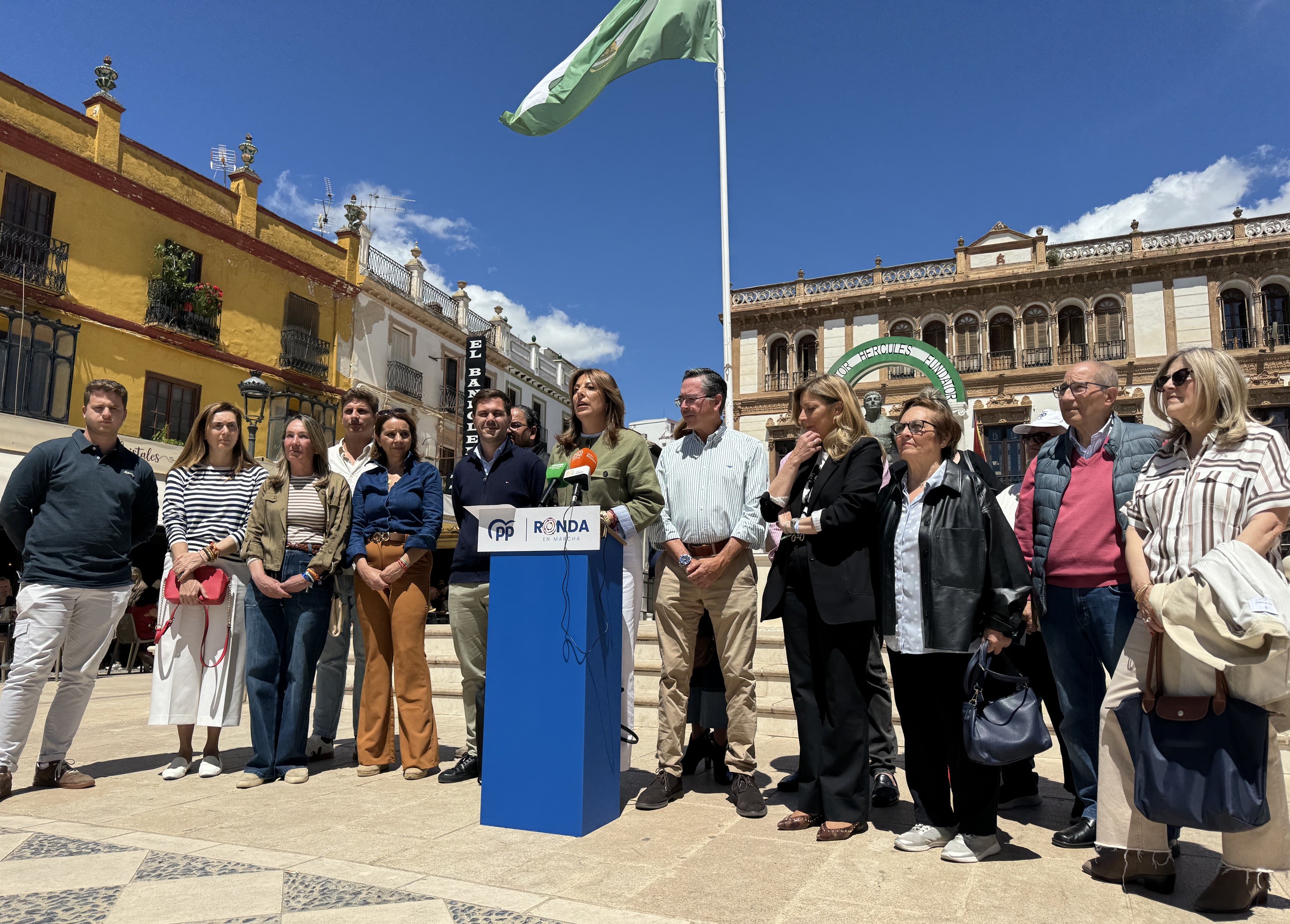 El PP volvería a tener mayoría absoluta en el Ayuntamiento y sus doce concejales con los votos de las Elecciones Andaluzas
