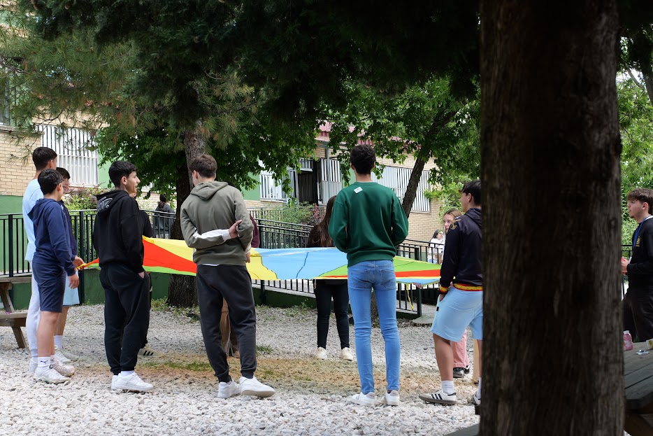 Alumnado de FP en una de sus actividades de la feria. Foto: Jesús Romero Ríos.