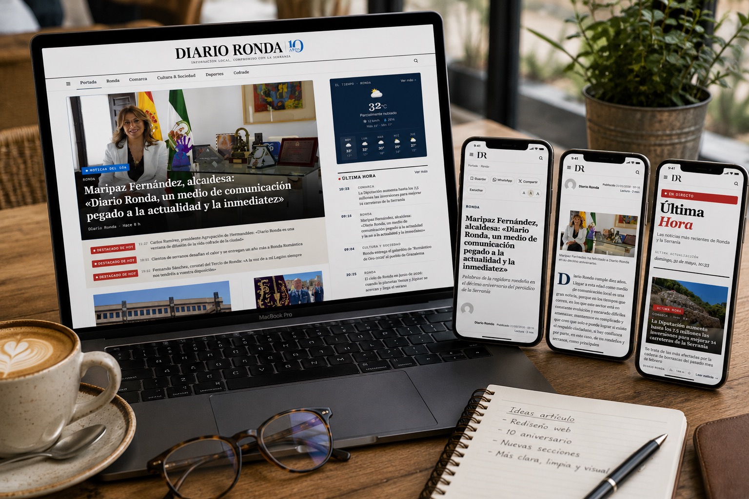 Estreno del Nuevo diseño de DIARIO RONDA en 2026